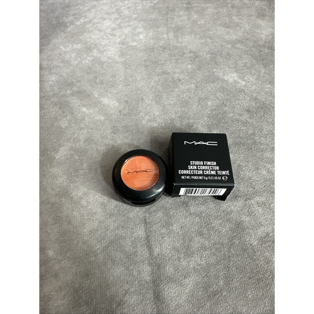 MAC COSMETICS STUDIO FINISH SKIN CORRECTOR - PURE ORANGE - 0.21 Oz 6g - BNIB